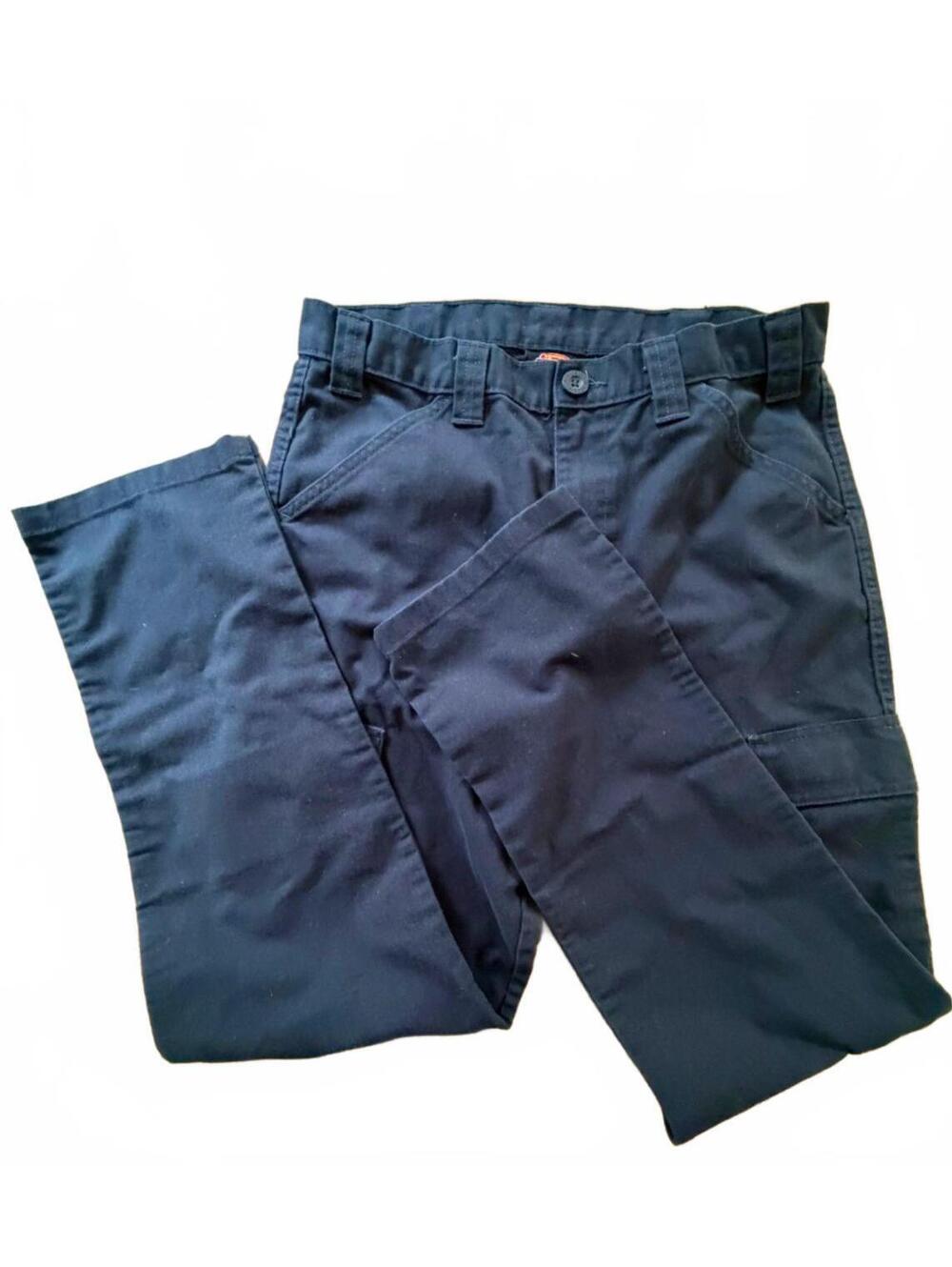 Dickies Navy Cargo Work Pants Women’s Size 8 Regular Durable Utility Workwear